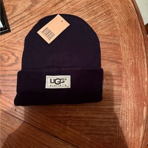 UGG Dark Black Knit Beanie